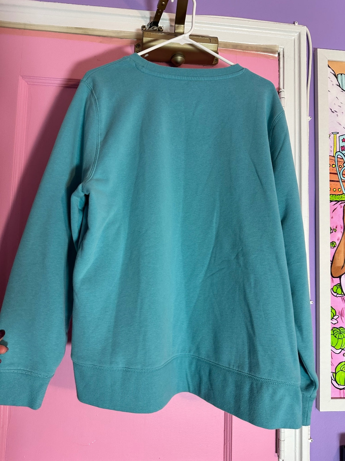 Tek Gear XXL sweatshirt with upcycled design