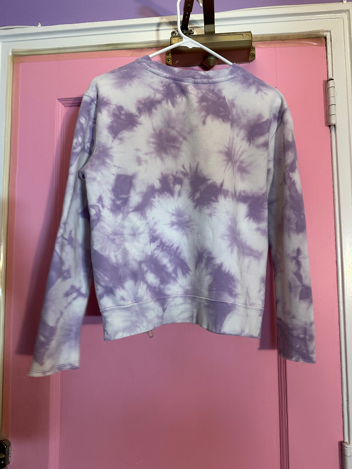 Small Purple Tye Dye Joy Lab Sweatshirt