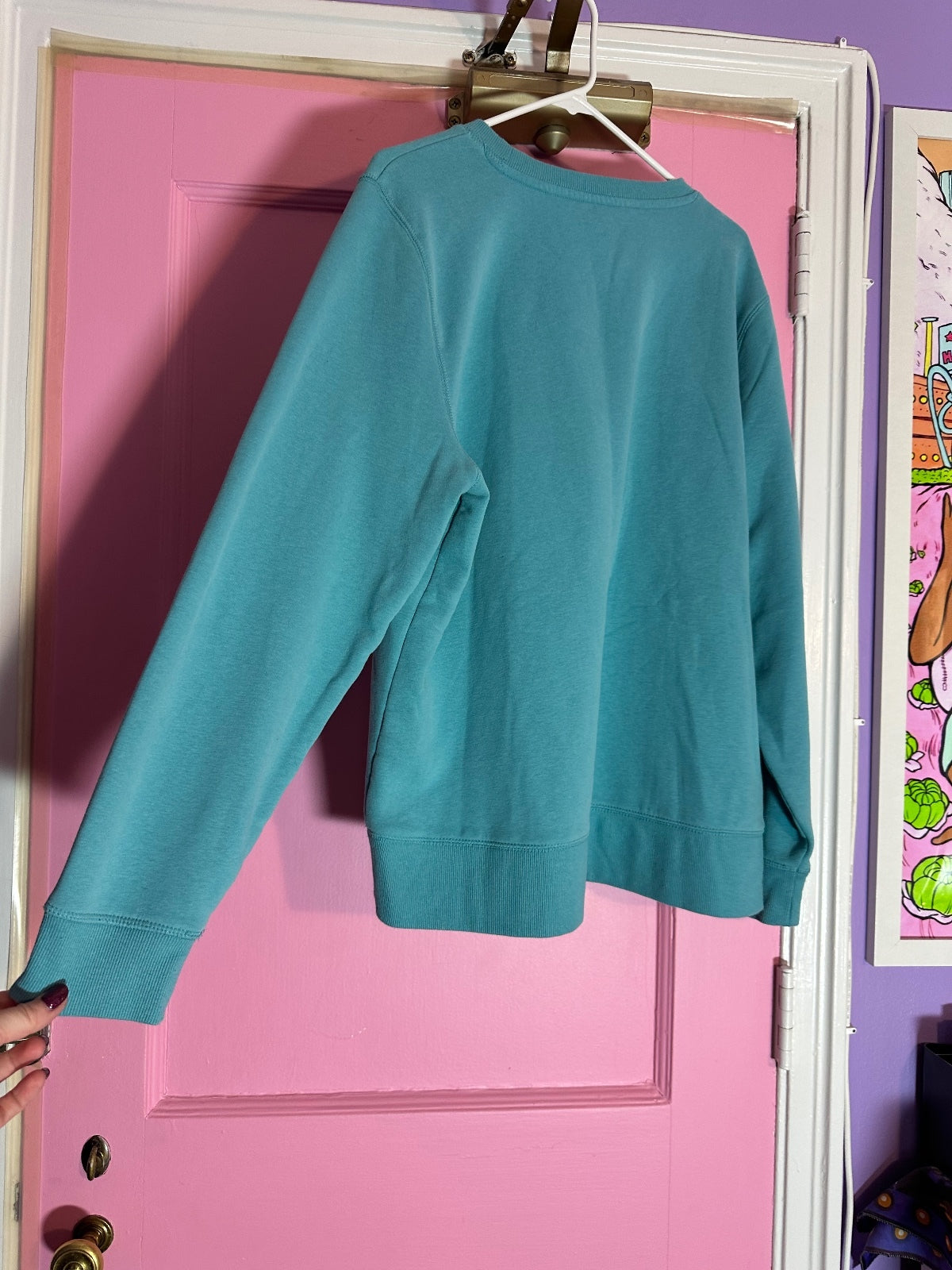 Tek Gear XXL sweatshirt with upcycled design